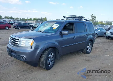 2015 Honda Pilot Ex-L из США, поврежденный, VIN 5FNYF4H67FB067433